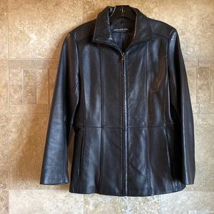 Womens leather jacket